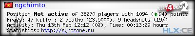 Copy & Paste the whole URL below in your forum signature forum sig image